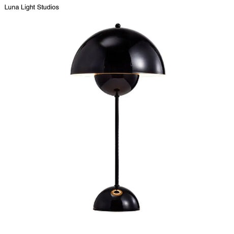 Macaroon Finish Table Lamp With Dome Shade Ideal For Study Room Or Reading Nook