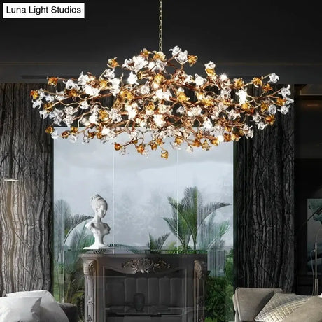 Maravelle Copper Branch Chandelier – Retro Luxury Pendant Light