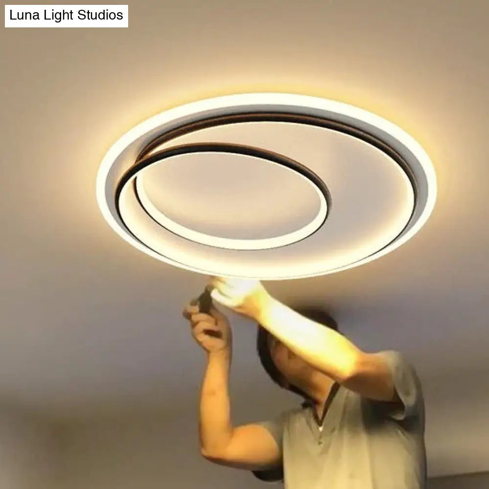 Master Bedroom Study Simple Modern Atmosphere Personalized Creative Led Room Ceiling Lamp Ceiling