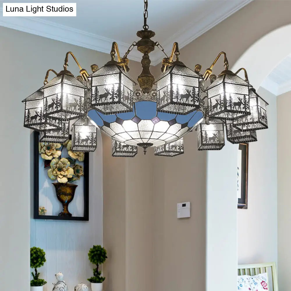 Mermaid Glass Chandelier For The Traditional Home - Perfect Living Rooms Clear