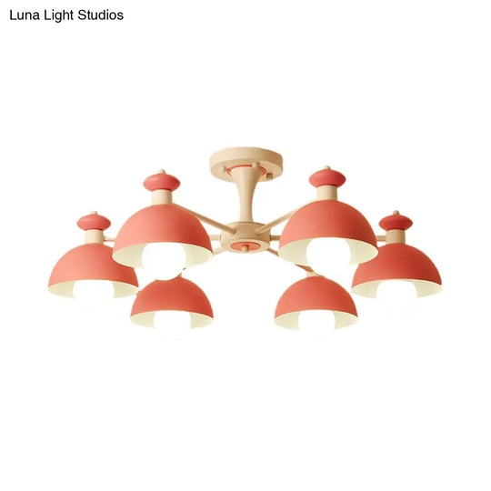 Metal Art Deco Conical Shade Dining Room Ceiling Pendant Light