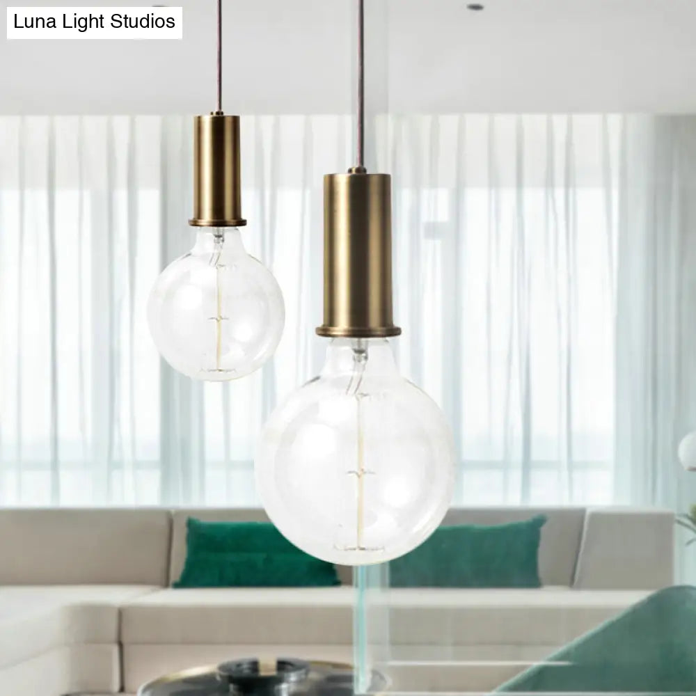 Mini Hanging Macaron Loft Metal Pendant Light - Single In Black/Blue/Pink/White Perfect For Cafes