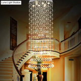 Minimalist Crystal Ball Flush Mount Lighting - 8 Lights In Nickel Finish