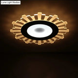 Minimalist Flush Mount Led Ceiling Lamp In White With Ultrathin Design & Acrylic Finish