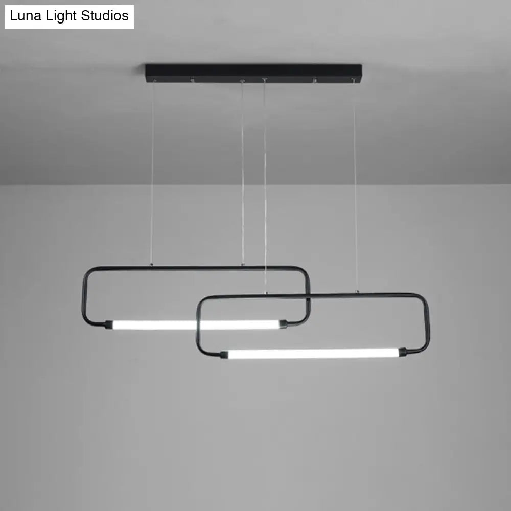 Minimalist Geometric Led Dining Room Pendant Light