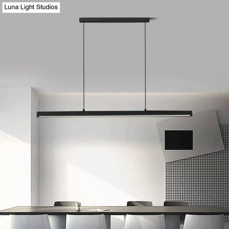 Minimalist Led Long Bar Pendant Light for Dining Room Kitchen pendant Light