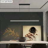 Minimalist Led Long Bar Pendant Light for Dining Room Kitchen pendant Light
