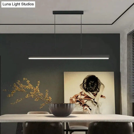 Minimalist Led Long Bar Pendant Light for Dining Room Kitchen pendant Light