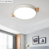 Minimalist Oval Led Ceiling Mount Light In 3 Colors Lengths - Perfect For Bedrooms!