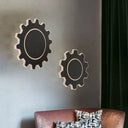 Minimalistic Led Wall Sconce: Acrylic Black/White Finish Warm/White Light Black / White