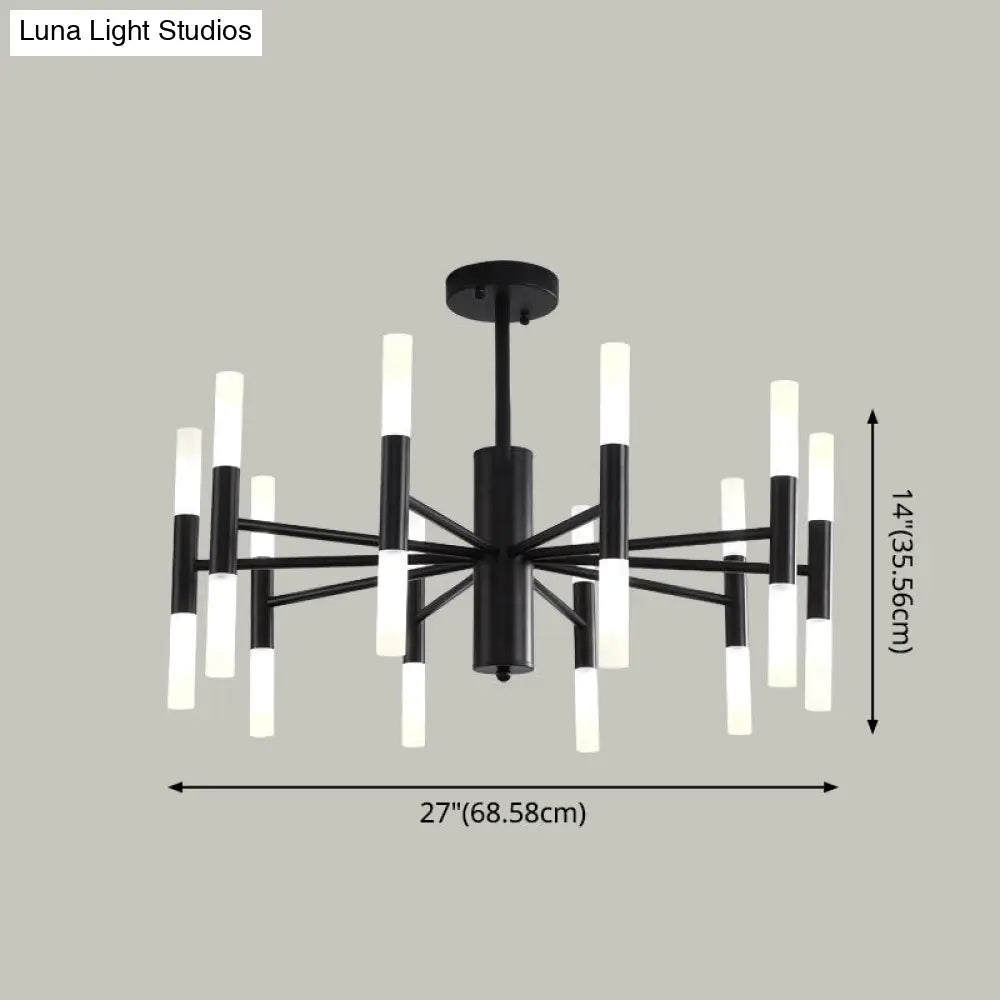 Modern 20-Light Acrylic Ceiling Lamp For Dining Room Or Kitchen Island