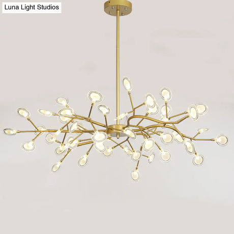 Modern Acrylic Firefly Led Pendant Chandelier For Living Room
