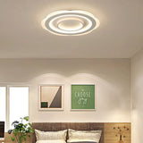 Modern Acrylic Flower Ceiling Light - 16/19.5/23.5 Flushmount For Living Room In Warm/White