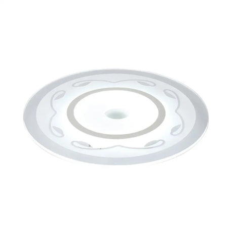 Modern Acrylic Flower Shape Ceiling Lamp In White - Perfect For Child’s Bedroom / 16.5’
