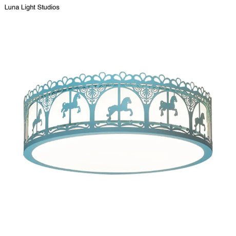 Modern Acrylic Flush Mount Ceiling Light: Perfect For Kid’s Bedroom