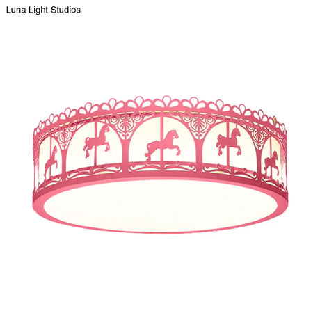 Modern Acrylic Flush Mount Ceiling Light: Perfect For Kid’s Bedroom