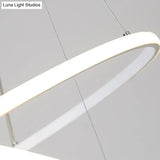 Modern Acrylic Led Orb Hanging Light Kit In Warm/White – Sizes Range From 8’ To 23.5’ Wide