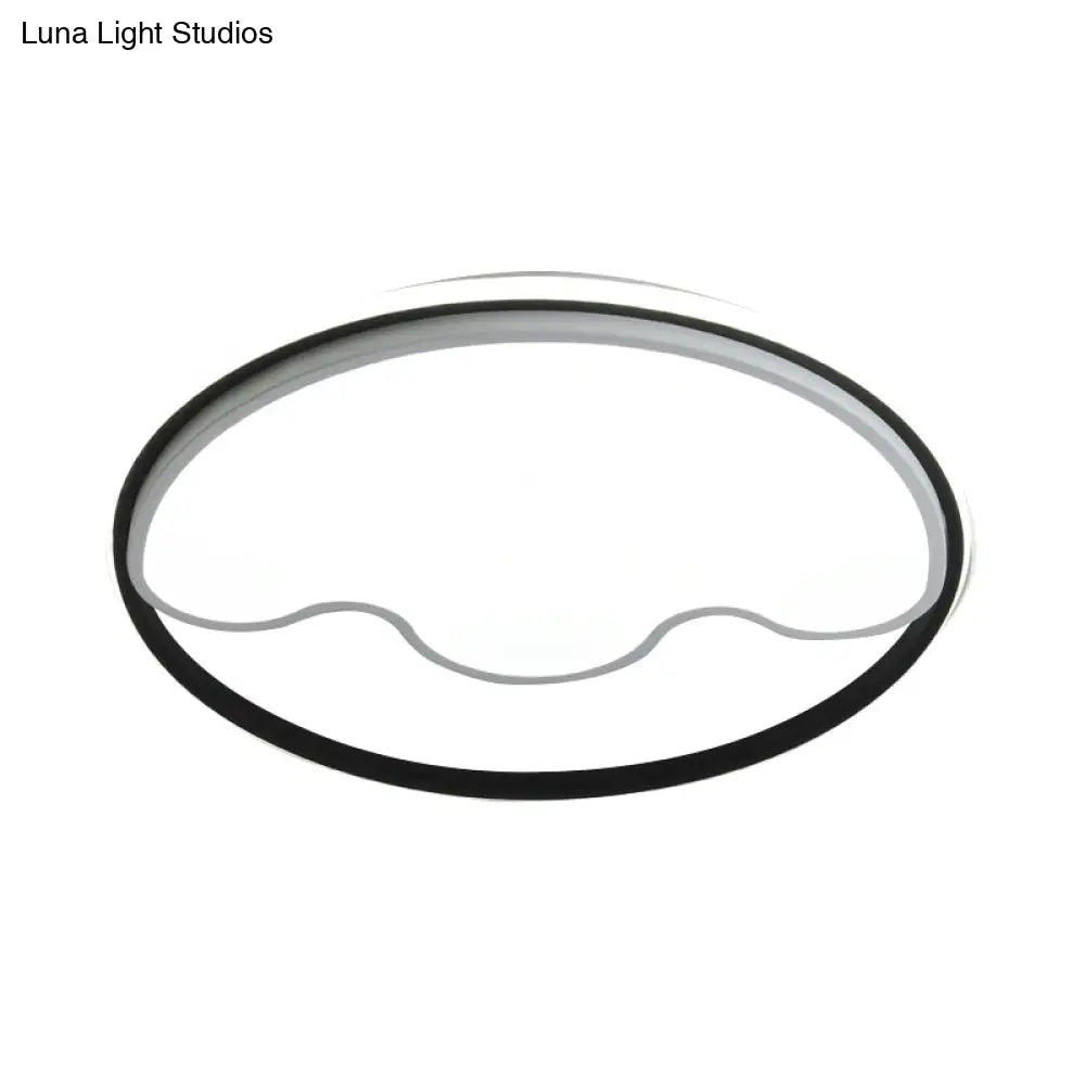 Modern Animal Paw Led Flush Mount Ceiling Light For Study Room - Eye-Caring & Acrylic Lamp