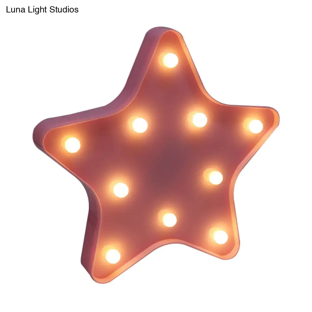 Modern Battery-Operated Led Wall Night Light - Star Stand Lighting
