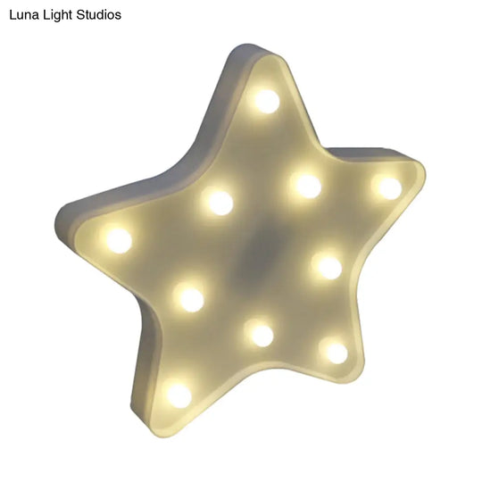 Modern Battery-Operated Led Wall Night Light - Star Stand Lighting