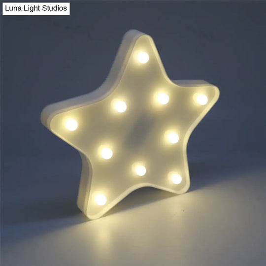 Modern Battery-Operated Led Wall Night Light - Star Stand Lighting