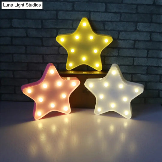Modern Battery-Operated Led Wall Night Light - Star Stand Lighting
