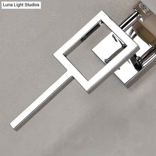 Modern Beige Led Wall Sconce Light For Bedroom
