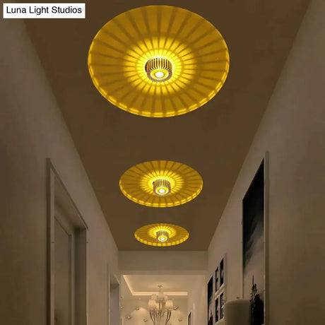 Modern Ceiling Light Colorful Indoor Led Lamp 3W Wall Sconce For Gallery Balcony Lamp Porch Light