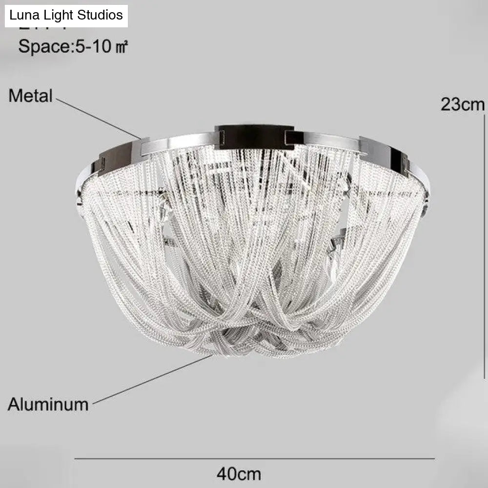 Modern Ceiling Light For Dining Room Led Silver Lamp Bedroom Led Lamps Living Loft Metal Lighting