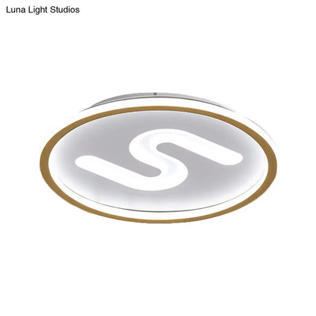 Modern Clear Glass Round Flush Mount With 9 Lights In Black/Gold And Warm/White - 16’/19.5’ Width