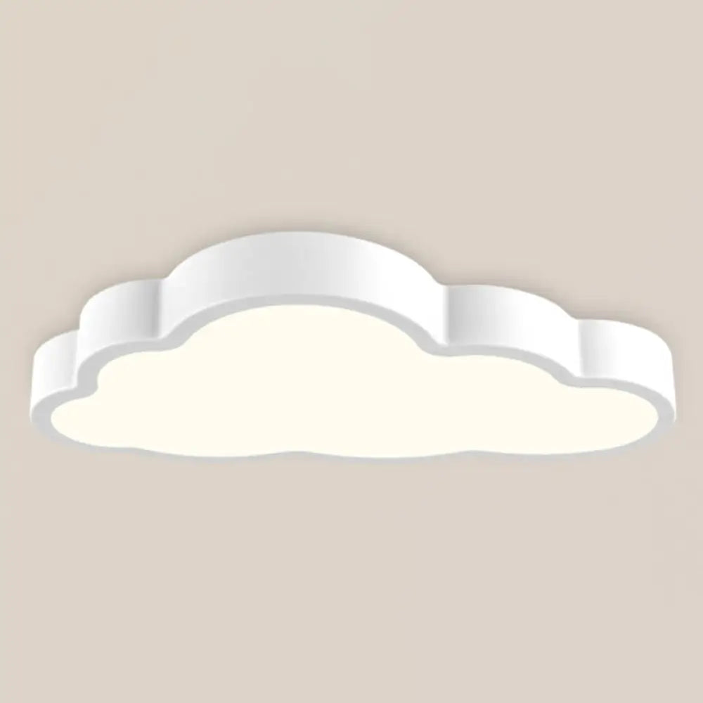 Modern Cloud Acrylic Led Flush Ceiling Light For Bedroom