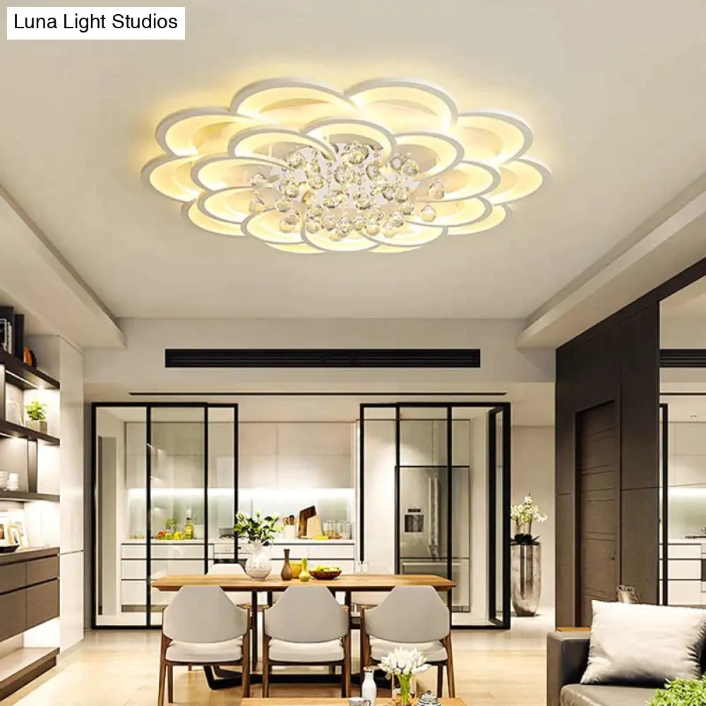 Modern Crystal LED Ceiling Lights For Living Room Bedroom Home Deco Ceiling Lamp Ceiling
