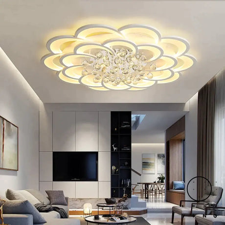 Modern Crystal LED Ceiling Lights For Living Room Bedroom Home Deco Ceiling Lamp Ceiling