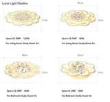 Modern Crystal LED Ceiling Lights For Living Room Bedroom Home Deco Ceiling Lamp Ceiling