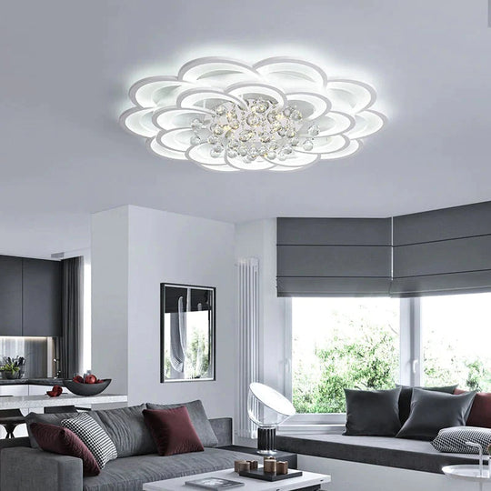 Moderne Kristall LED Deckenleuchten für Wohnzimmer Schlafzimmer Home Deco Deckenleuchte