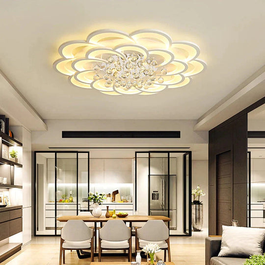 Moderne Kristall LED Deckenleuchten für Wohnzimmer Schlafzimmer Home Deco Deckenleuchte