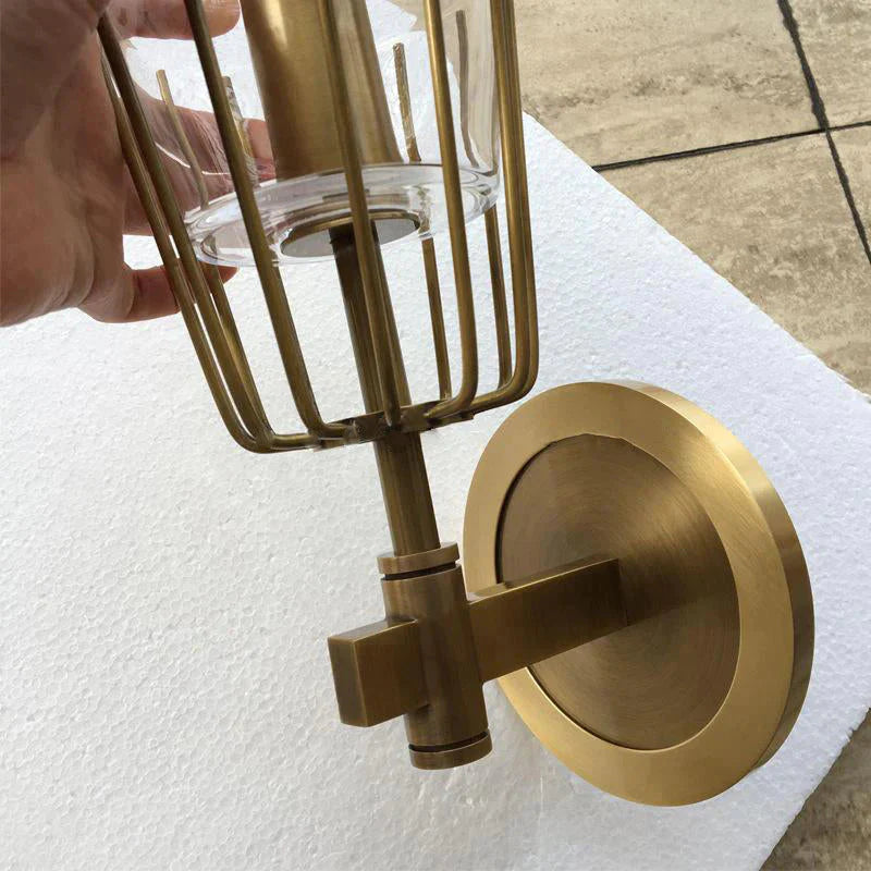 Moderne Kristall Wand Lichter Moderne Persönlichkeit Villa Hotel Kupfer Wand Lichter