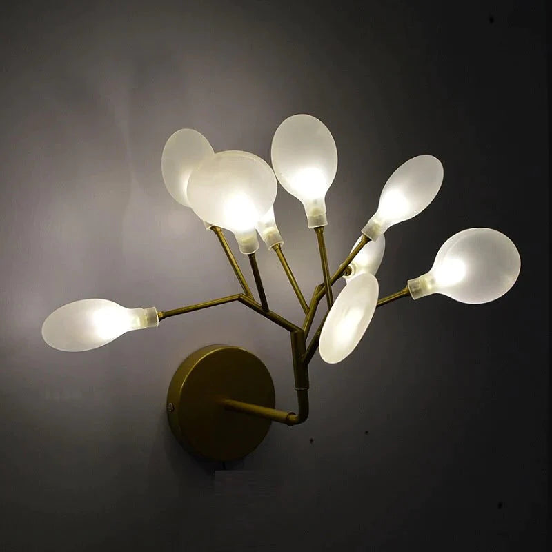 Moderne Firefly Tree Branch LED-Wandleuchte für Schlafzimmer, Arbeitszimmer