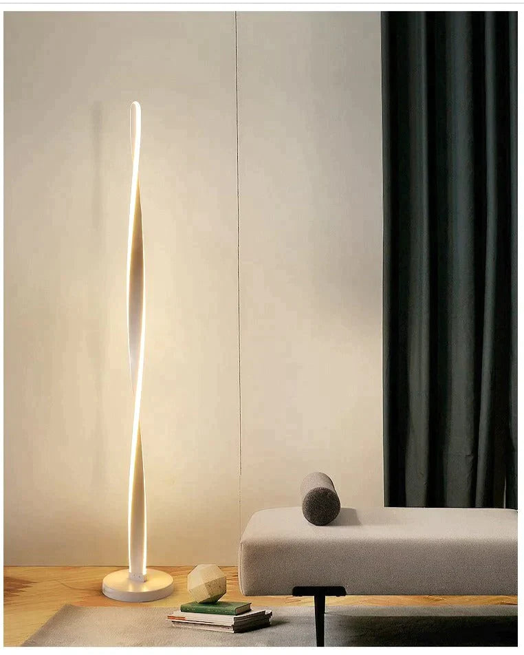 Modern Free Standing Lamps For Living Room Aluminum Floor Lamp Study Beside Stand Home Deco Led