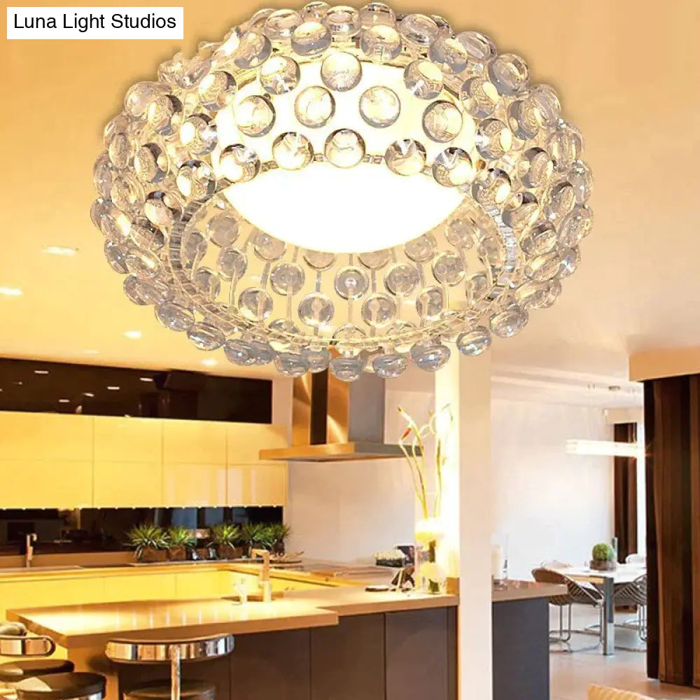 Modern Glass Ceiling Lights Indoor Light Luminaria Abajur Lamps For Living Room Home Decoration