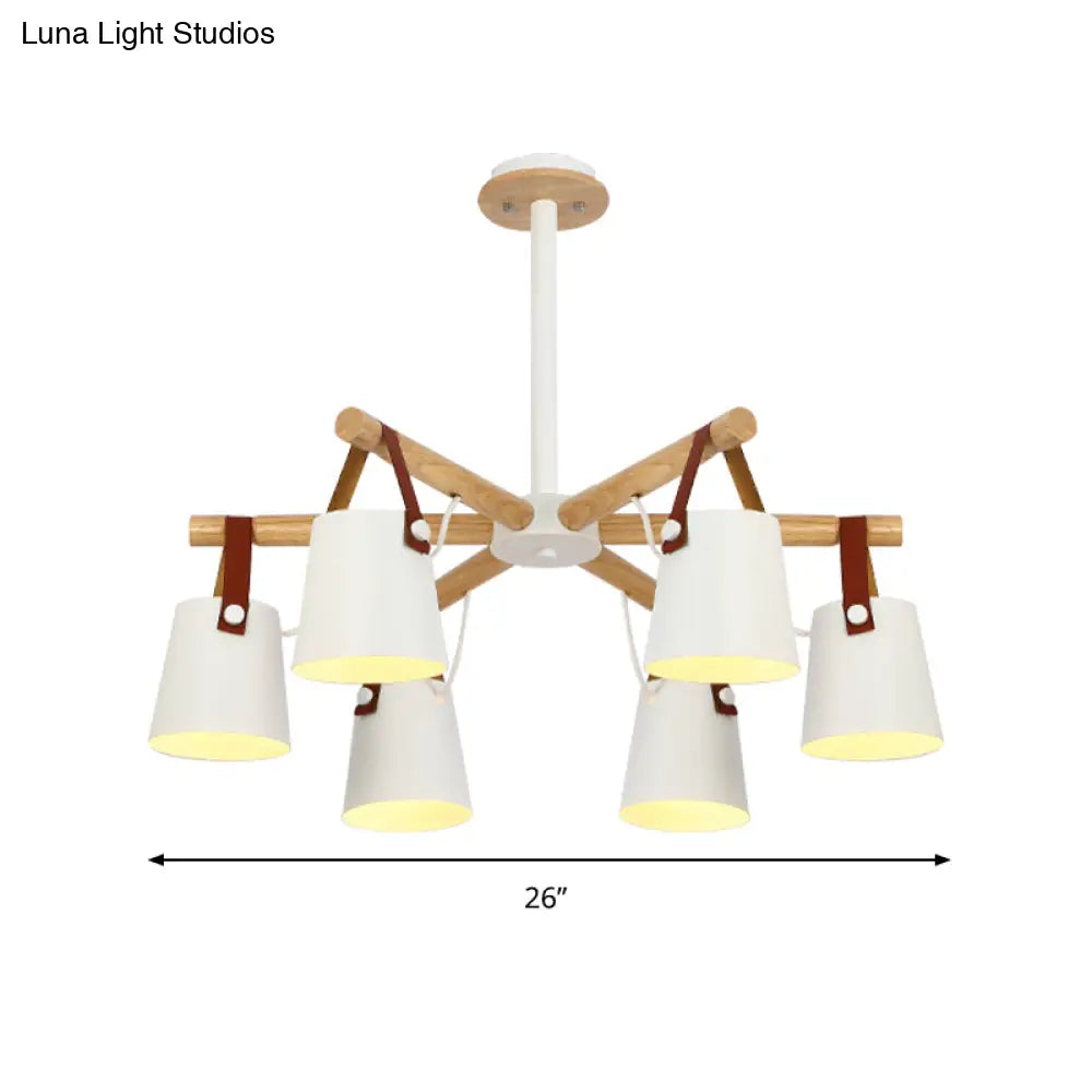 Modern Hanging Nordic Macaron Chandelier Pendant Light For Kitchen
