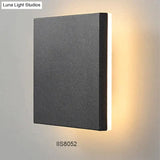 Modern Ip65 Waterproof Outdoor Led Wall Lamp Aluminum Round Squar Light Garden Porch Sconce 96V