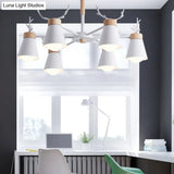 Modern Iron Deer Horn Kids Pendant Chandelier - Stylish Room Lighting Fixture