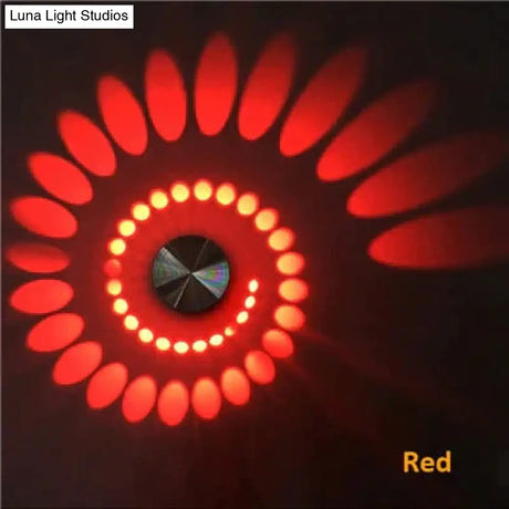 Modern Led Ceiling Light 3W Rgb Wall Sconce For Art Gallery Decoration Front Balcony Lamp Porch