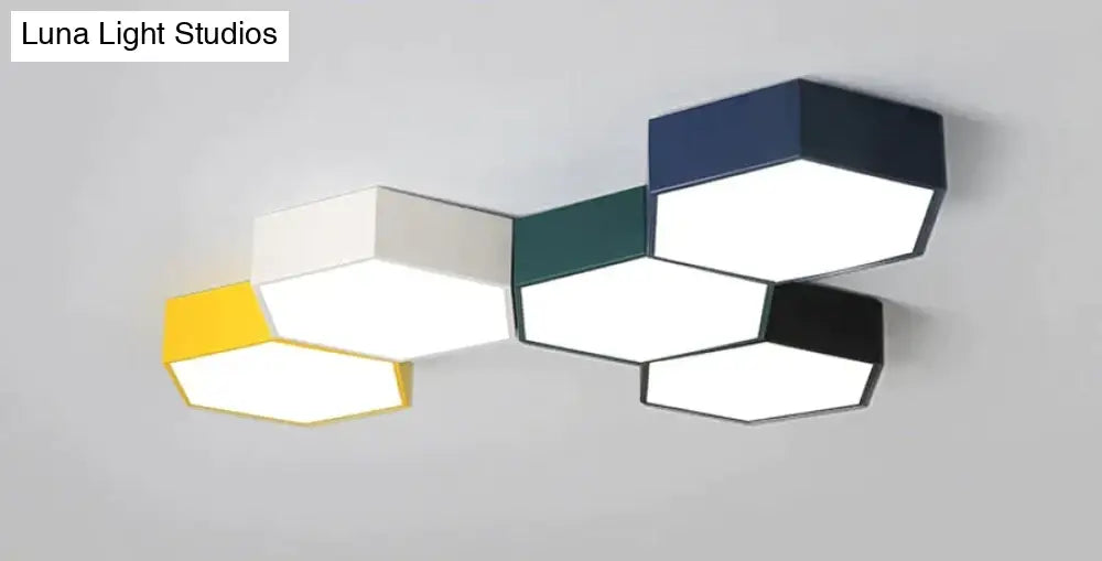 Modern Led Ceiling Light Diamond Indoor Lamp Creative Personality Study Dining Room Balcony