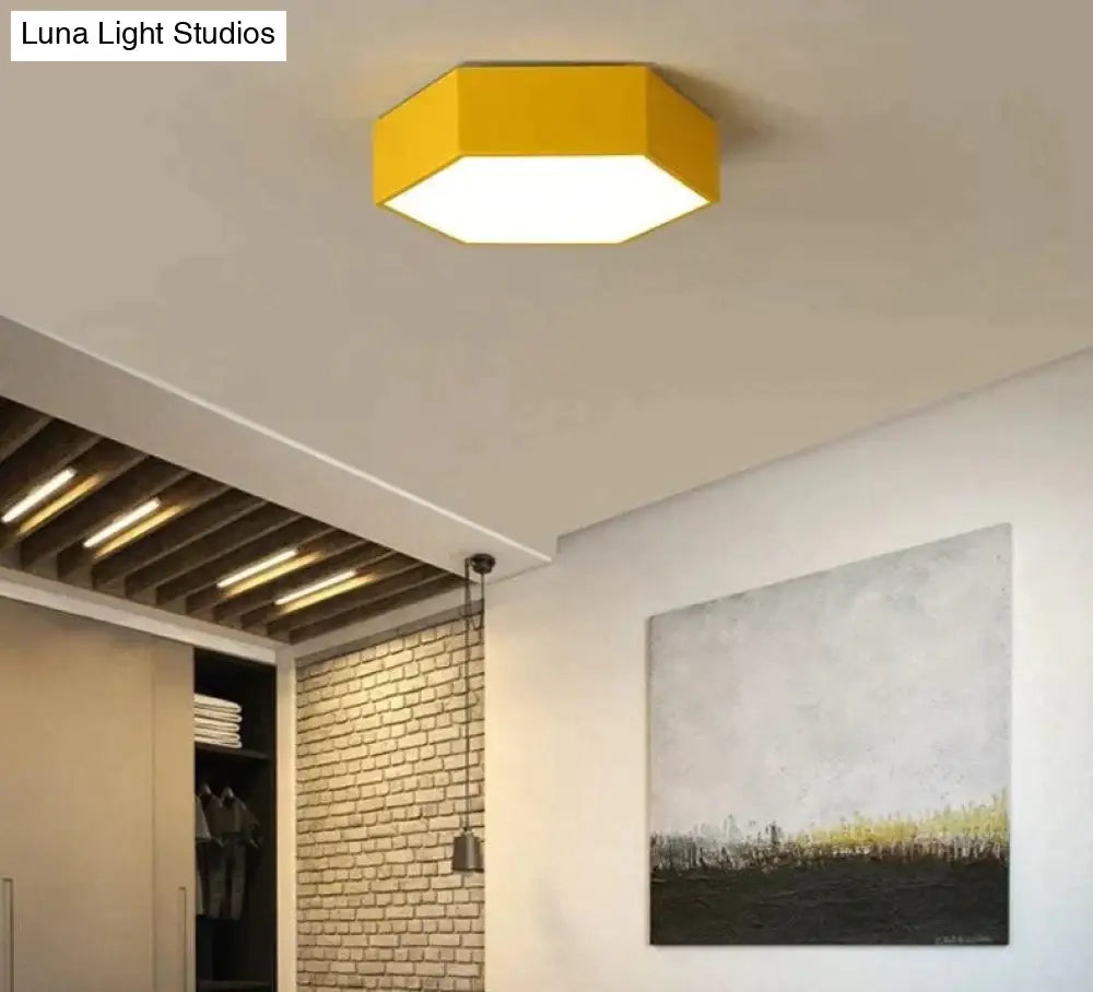 Modern Led Ceiling Light Diamond Indoor Lamp Creative Personality Study Dining Room Balcony
