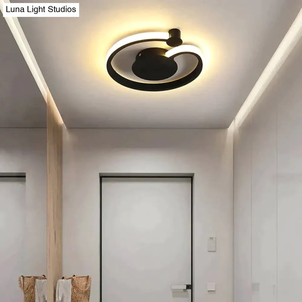Modern Led Ceiling Light Warm Or Cool White For Living Room Corridor Balcony Surface Mounted Lights