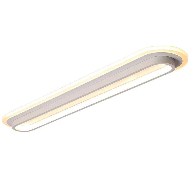 Moderne LED Decke Lichter Für Wohnzimmer Korridor Weiß Schwarz Oberfläche Montiert Lampe
