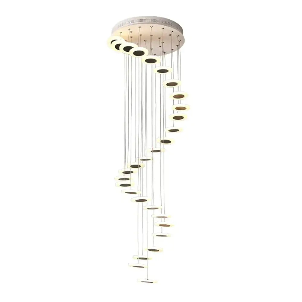 Modern LED Chandelier Living Room Pendant Lamp Bedroom Fixtures Stairs Suspended Lights Restaurant HangingC Lighting