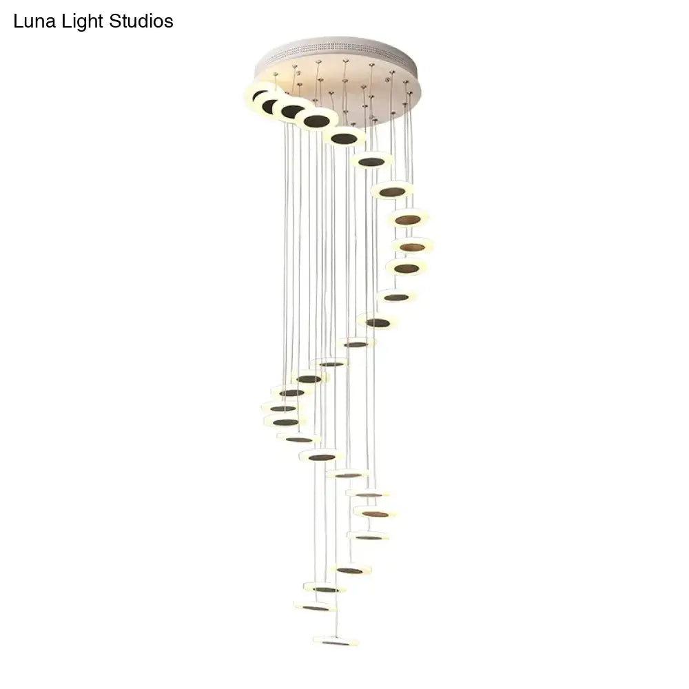 Modern LED Chandelier Living Room Pendant Lamp Bedroom Fixtures Stairs Suspended Lights Restaurant HangingC Lighting